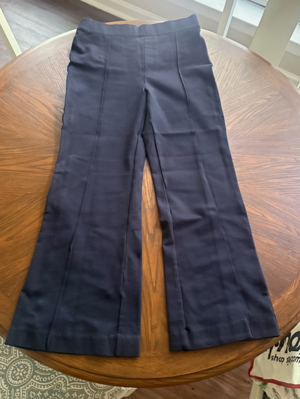 SPANX light black pull on pants Never Worn
